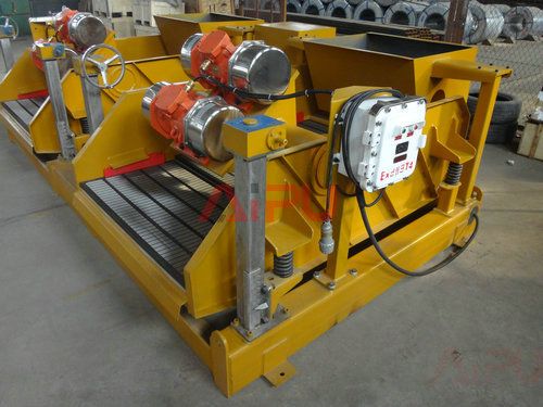 dual shale shaker for dilling mud 