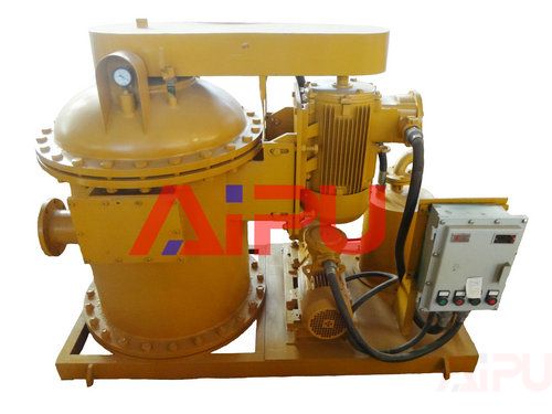 yellow color vacuum degasser