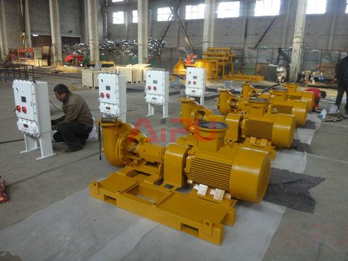 Some notes for sand pump operation