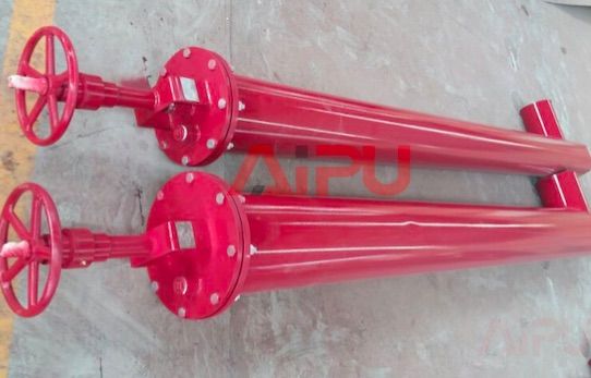 Mud tank suction valve and dump valve delivery