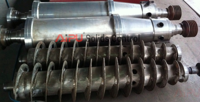Decanter centrifuges use in series among solids control