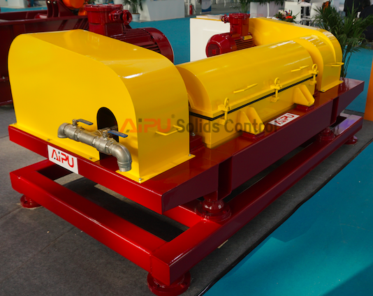 Decanter centrifuges application and installation in solids control