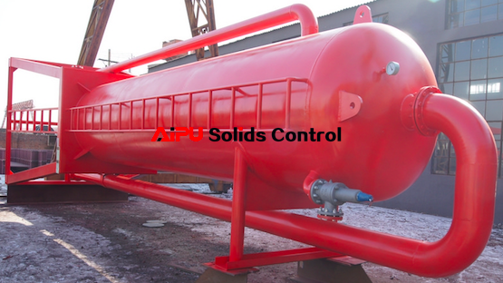 Oil drilling mud gas separator for sale