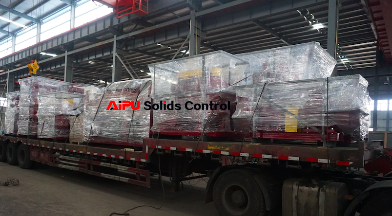 2 sets solids control equipment delivery