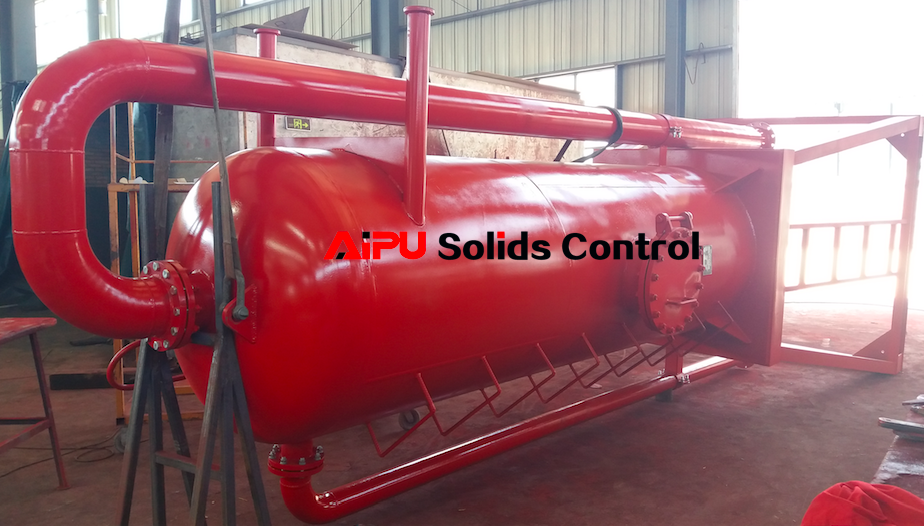 Mud gas separator