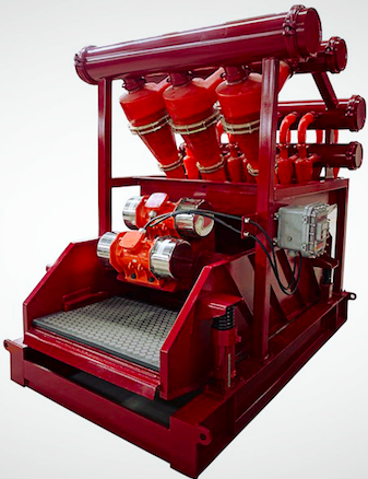 Well drilling mud cleaner