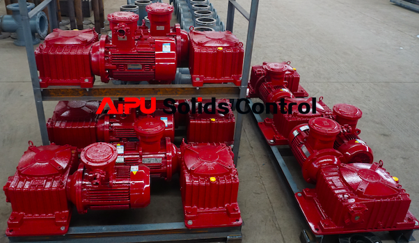 Mud agitators delivery