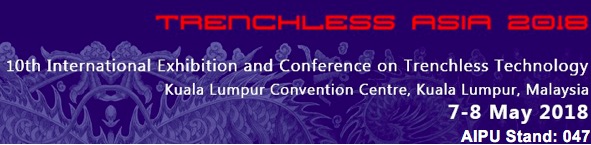Aipu welcome you visit TRENCHLESS ASIA 2018 on May.7-8