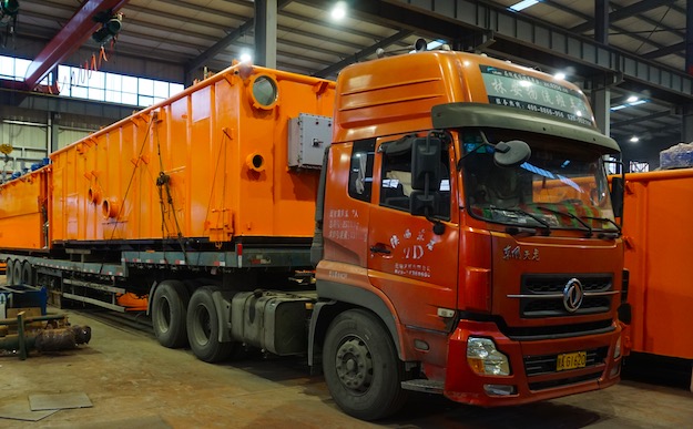 ZJ70 Rig solids control system delivery