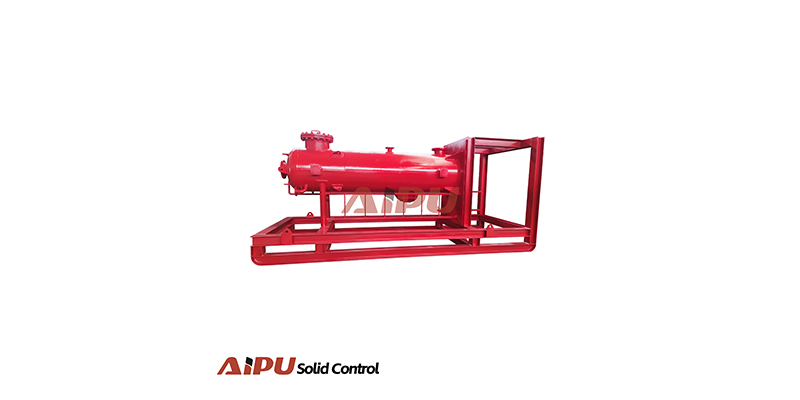 gas separator for drilling mud