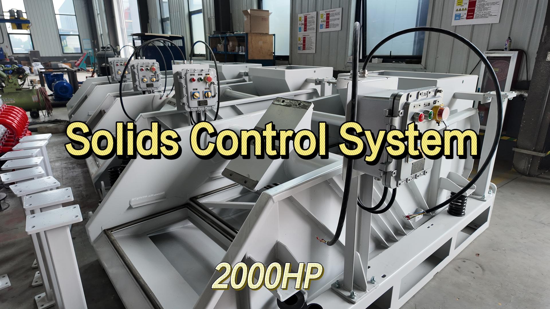 2000HP Drilling Rig Mud Control System