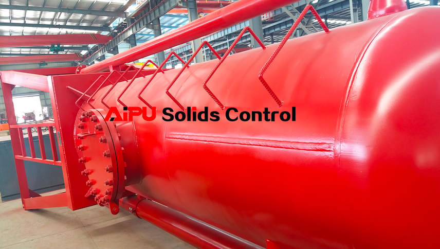 APMGS1200 liquid gas separator ready to deliver | AiPu Solid Control