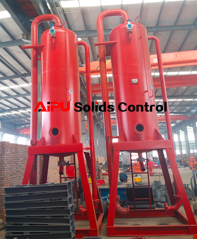 Liquid gas separator to be delivered along with vent line | AiPu Solid ...