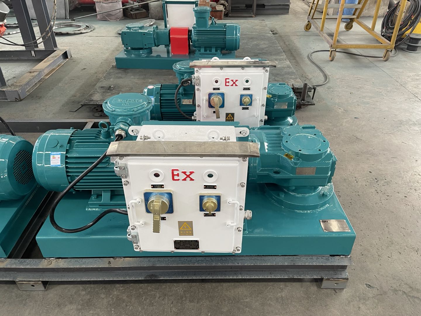 APMA15 mud agitators delivered for abroad project | AiPu Solid Control