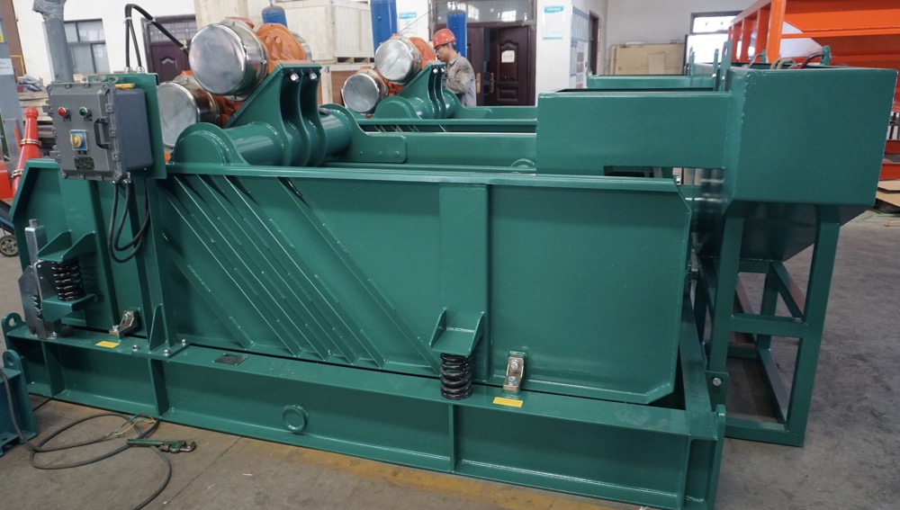 Hunter-MG8D Dual tandem shale shakers delivery | AiPu Solid Control