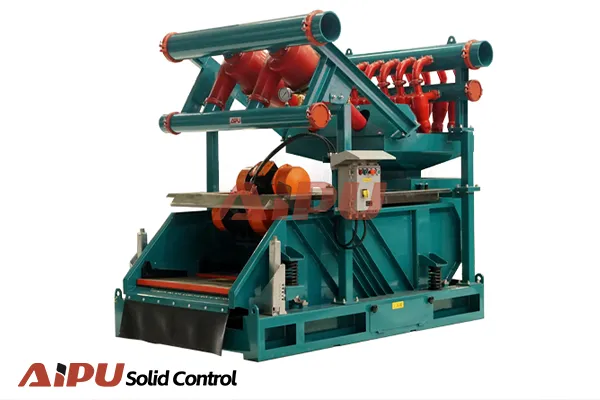 compact mud cleaner for drilling rigs