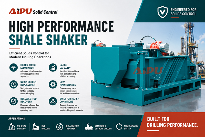 Shale Shaker Supplier for Harsh Environment Operations