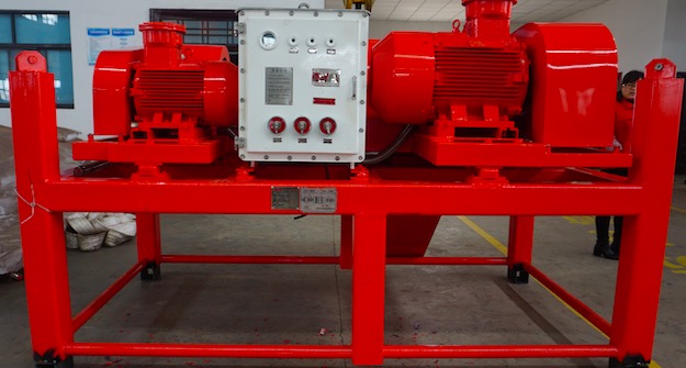 Solids control equipment delivery last days