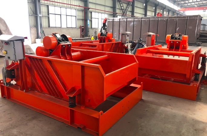 Drilling mud system for ZJ70 rig are under final fabrication