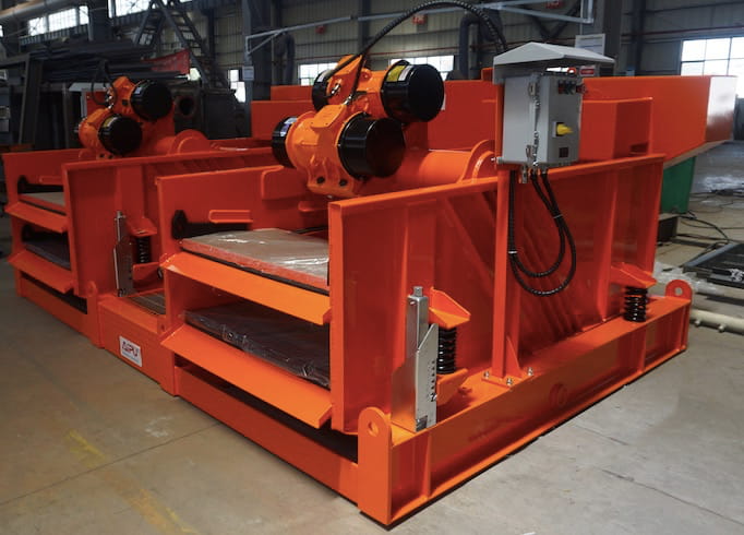 double decked shale shaker delivery