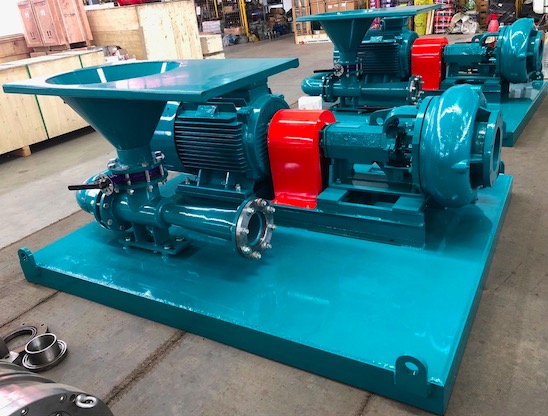 Mud mixing pump to be delivered for mud recycling system