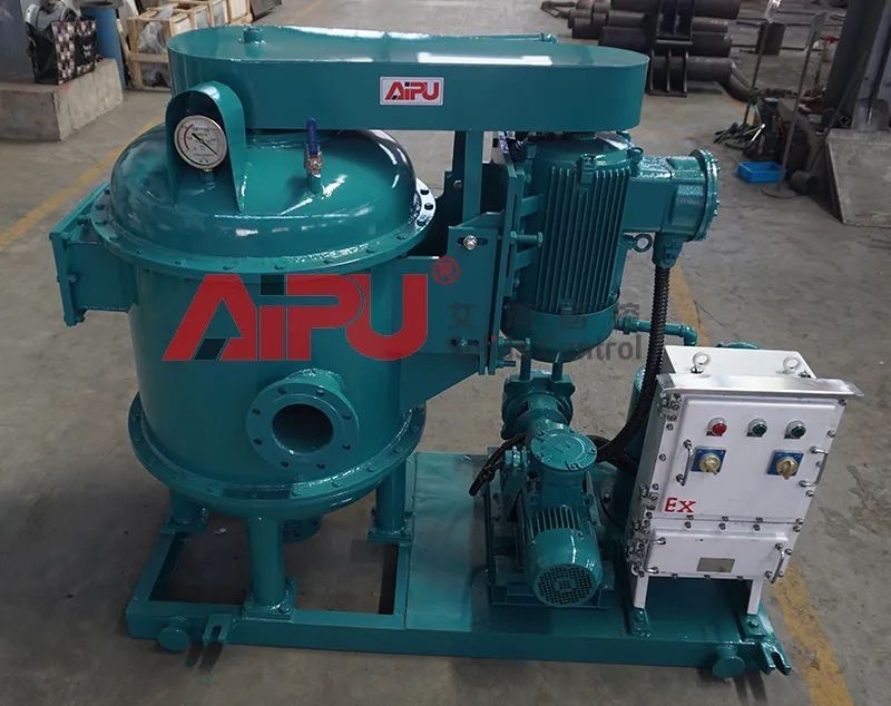 Solids control degasser for drilling fluids