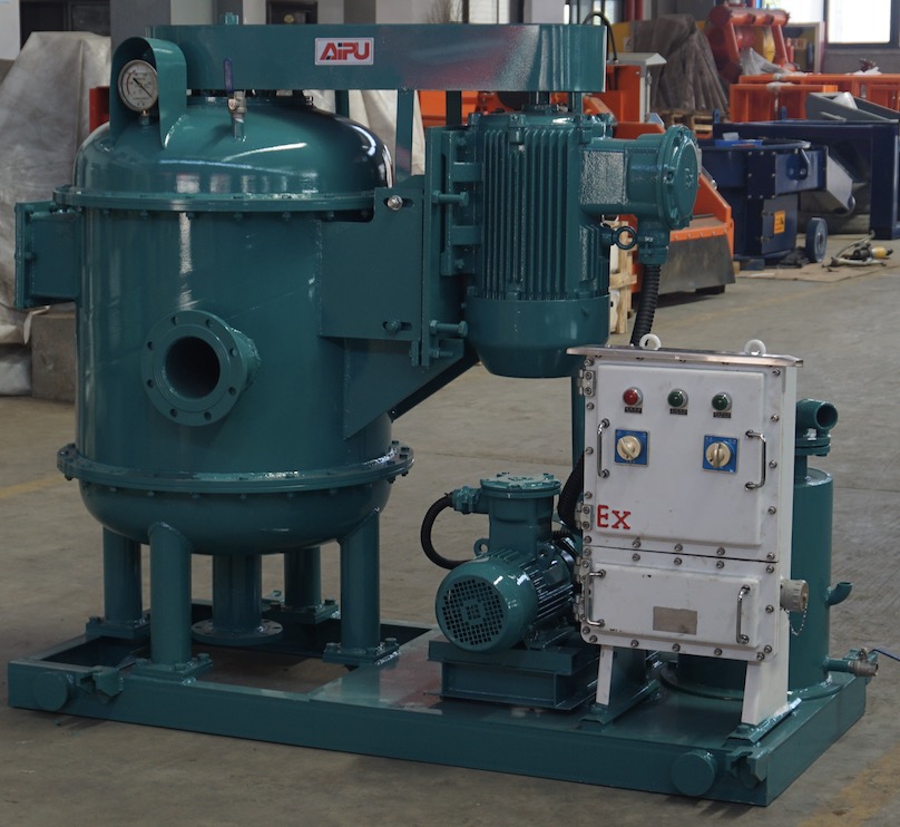 Drilling mud vacuum degasser