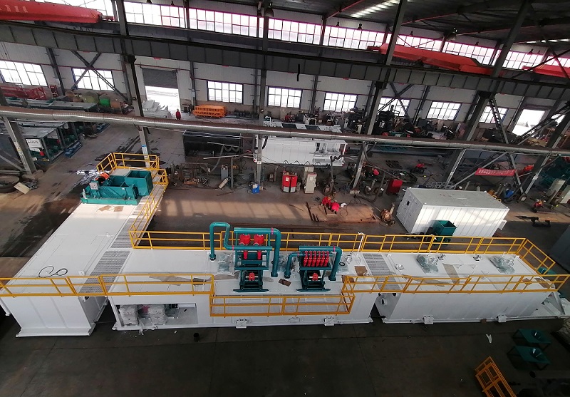Drilling fluids solids control system