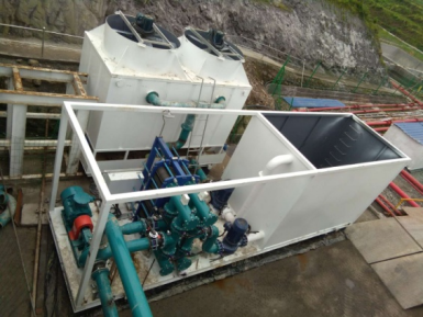 mud cooler system