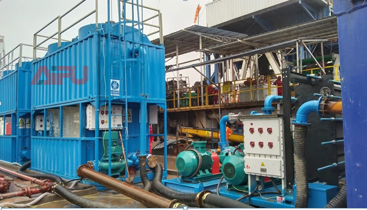 drilling mud cooling