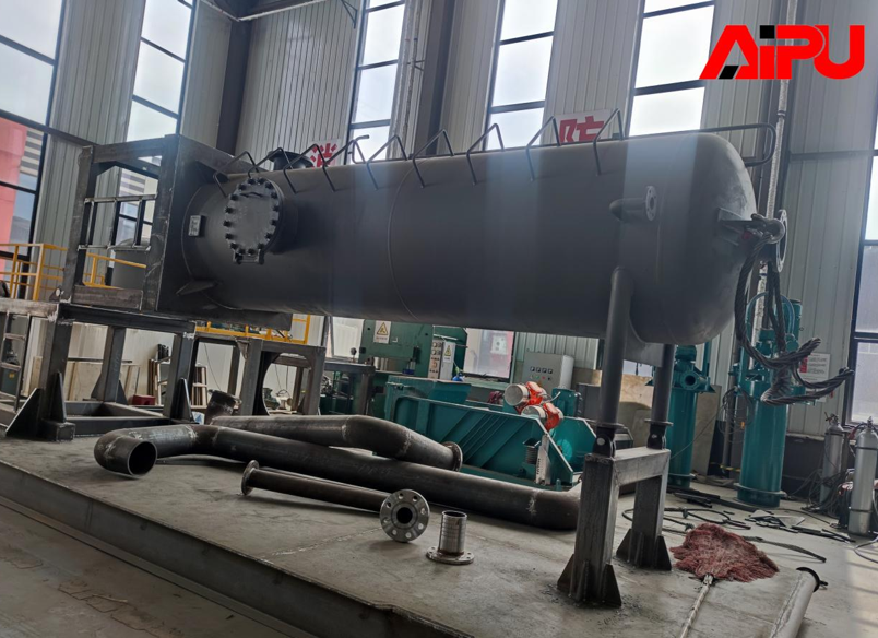 Sandblasting Completed for APMGS1200 Mud Gas Separator